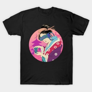 Cyberpunk Ukiyo-e T-Shirt